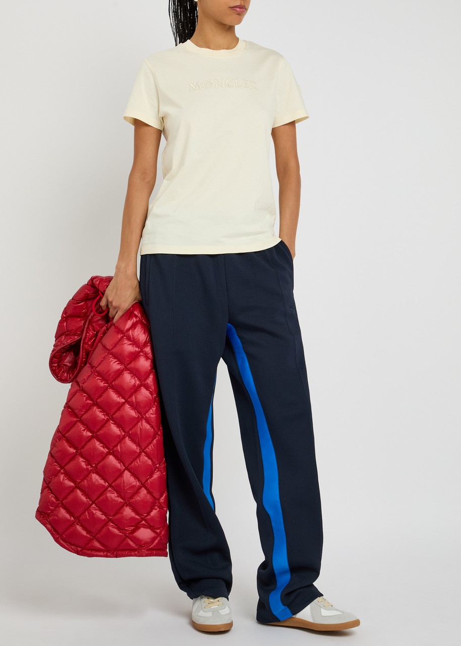Moncler Logo-embroidered Cotton T-shirt - 4