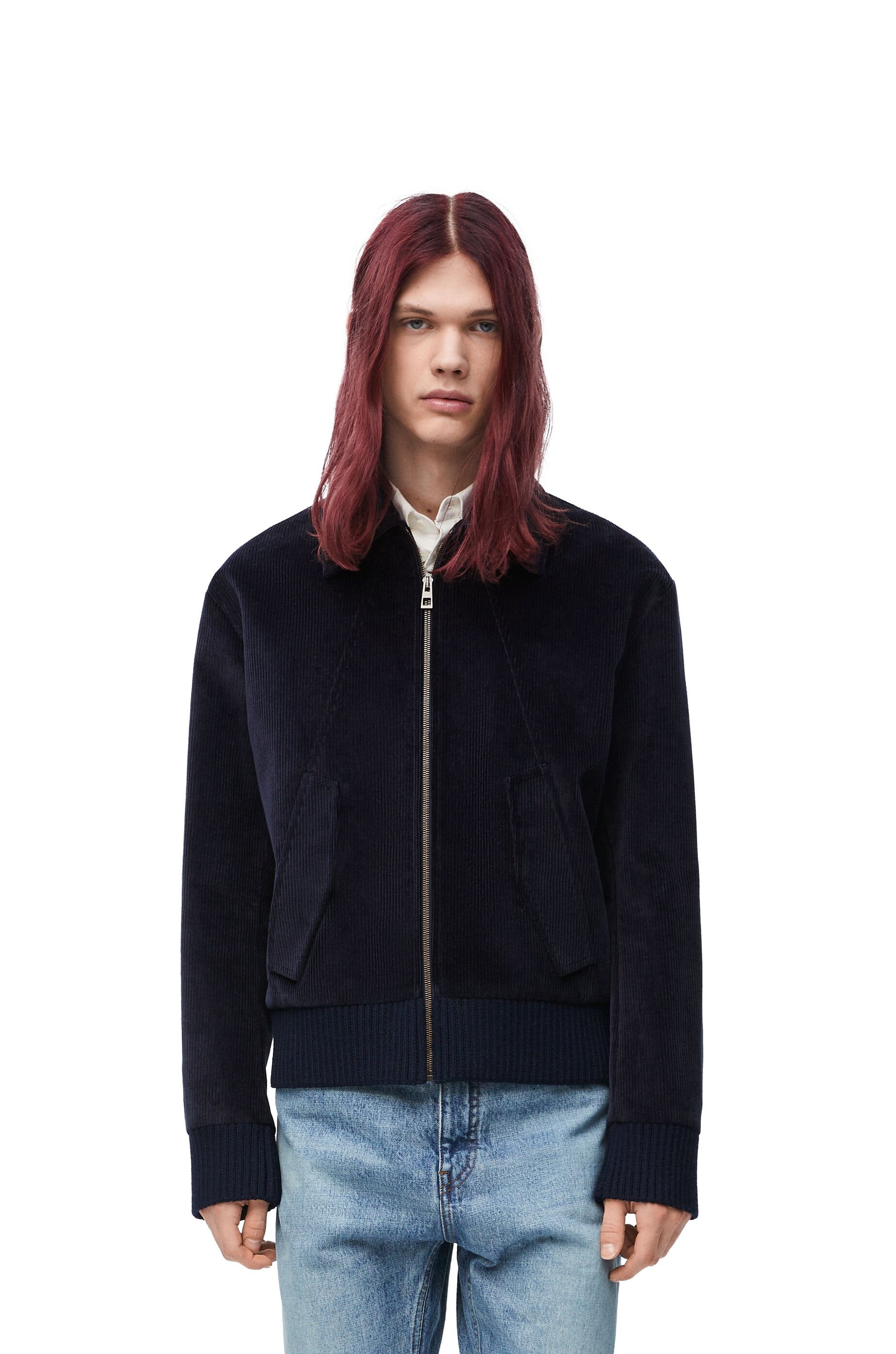 Jacket in cotton and cashmere - 3