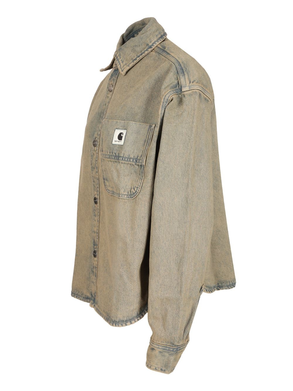 Georgia Shirt Jac 100% Cotton Jackets Grey - 3