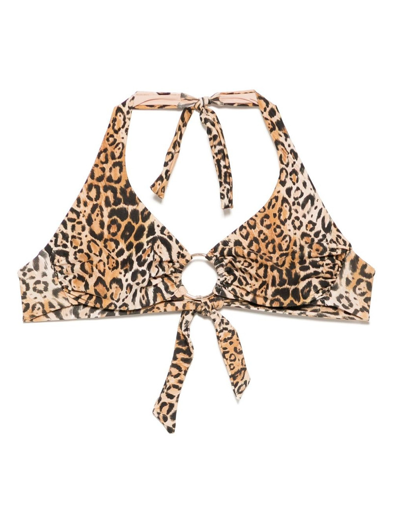 Brussels cheetah bikini top 1