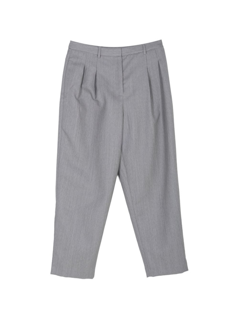 Fulton St. pleated street trousers 1