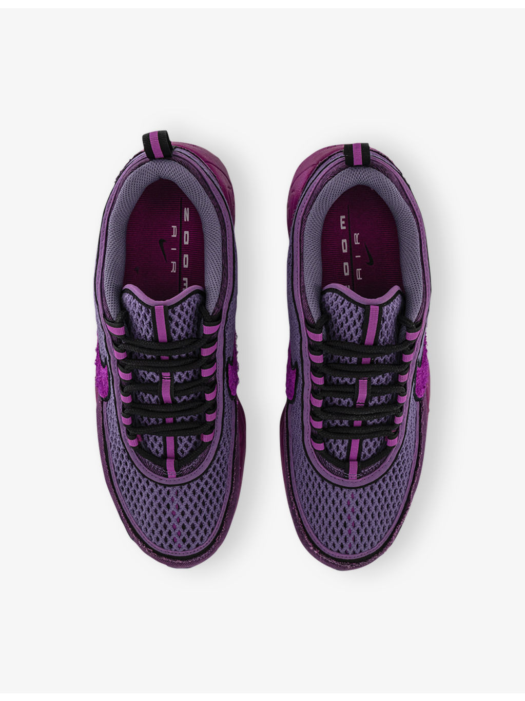 Air Zoom Spiridon Low-Top Mixed-Material Trainers - 2