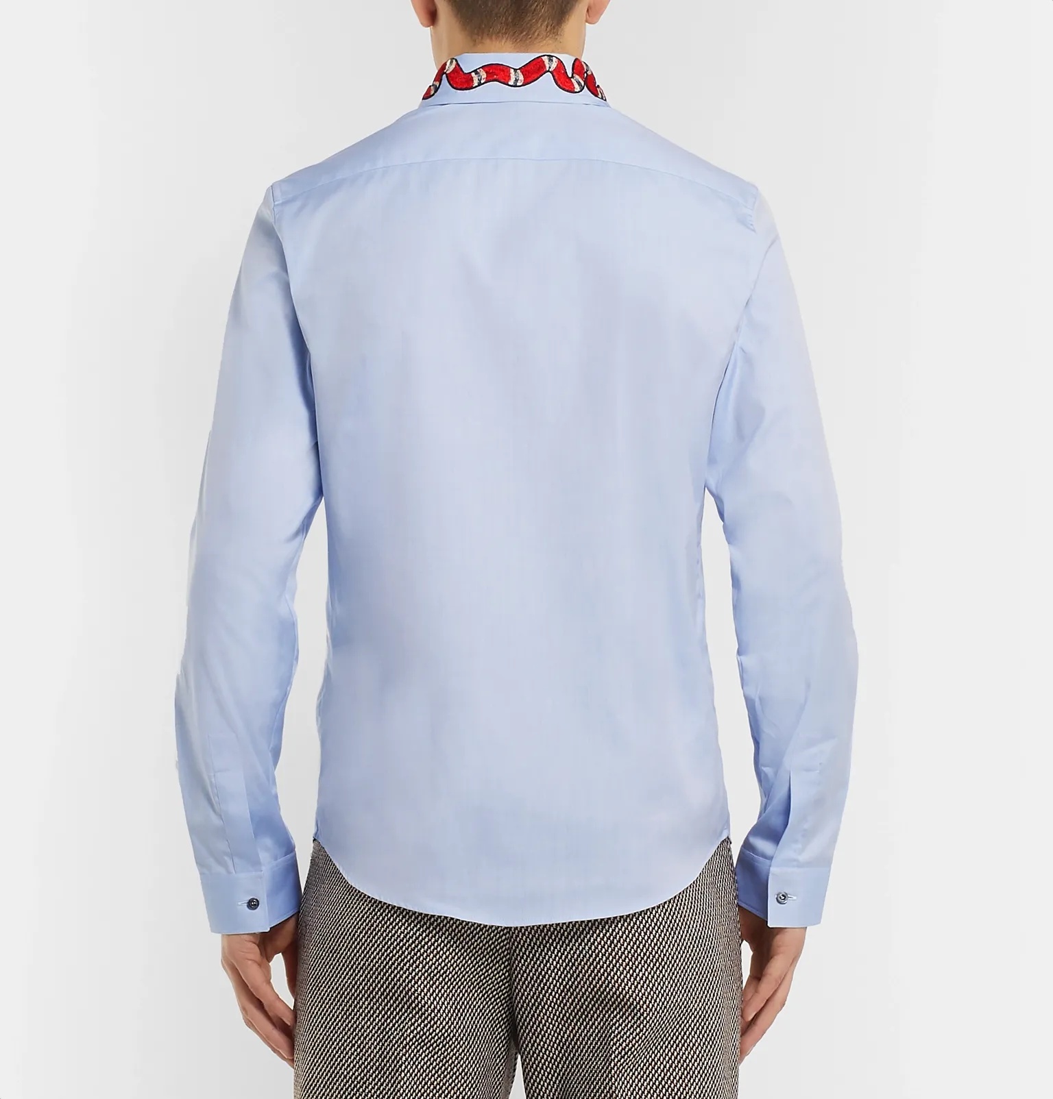 Duke Appliquéd Cotton Oxford Shirt - 5