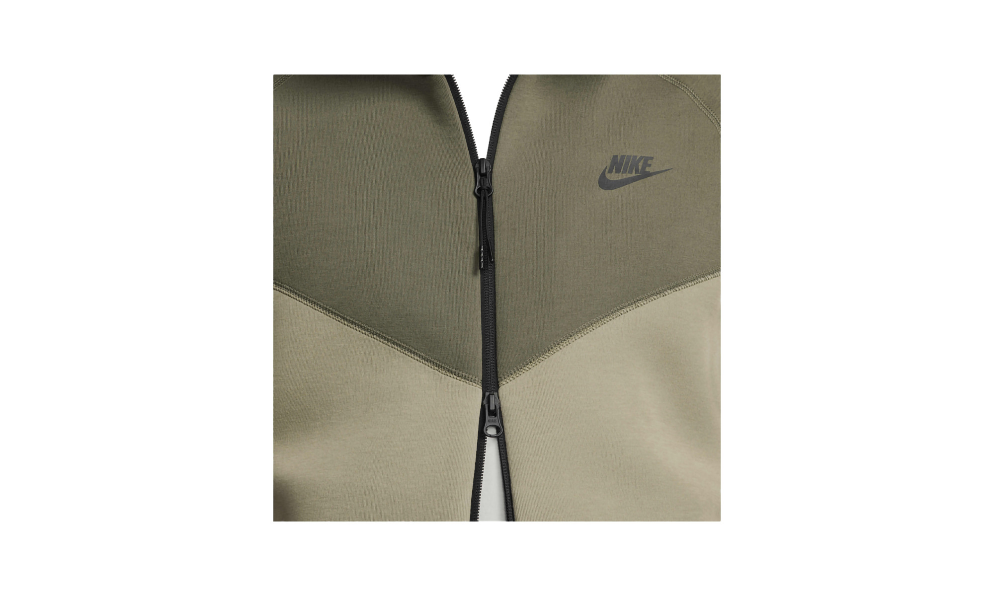 Sportswear Tech Fleece Windrunner Full-zip Hoodie "Neutral Olive/Medium Olive/Black" - 2