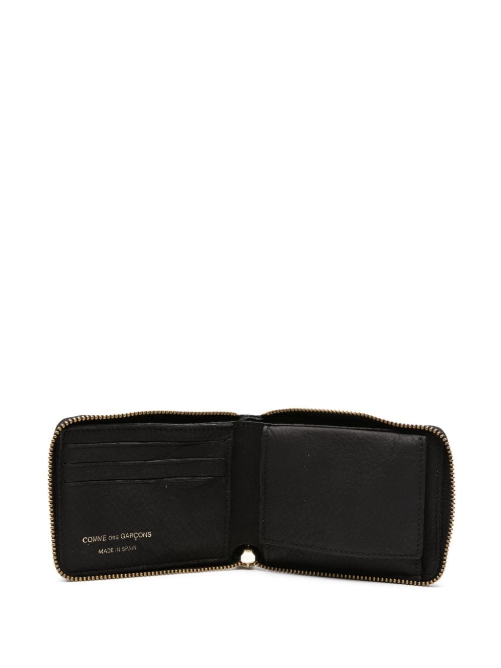 zip-around leather wallet - 3
