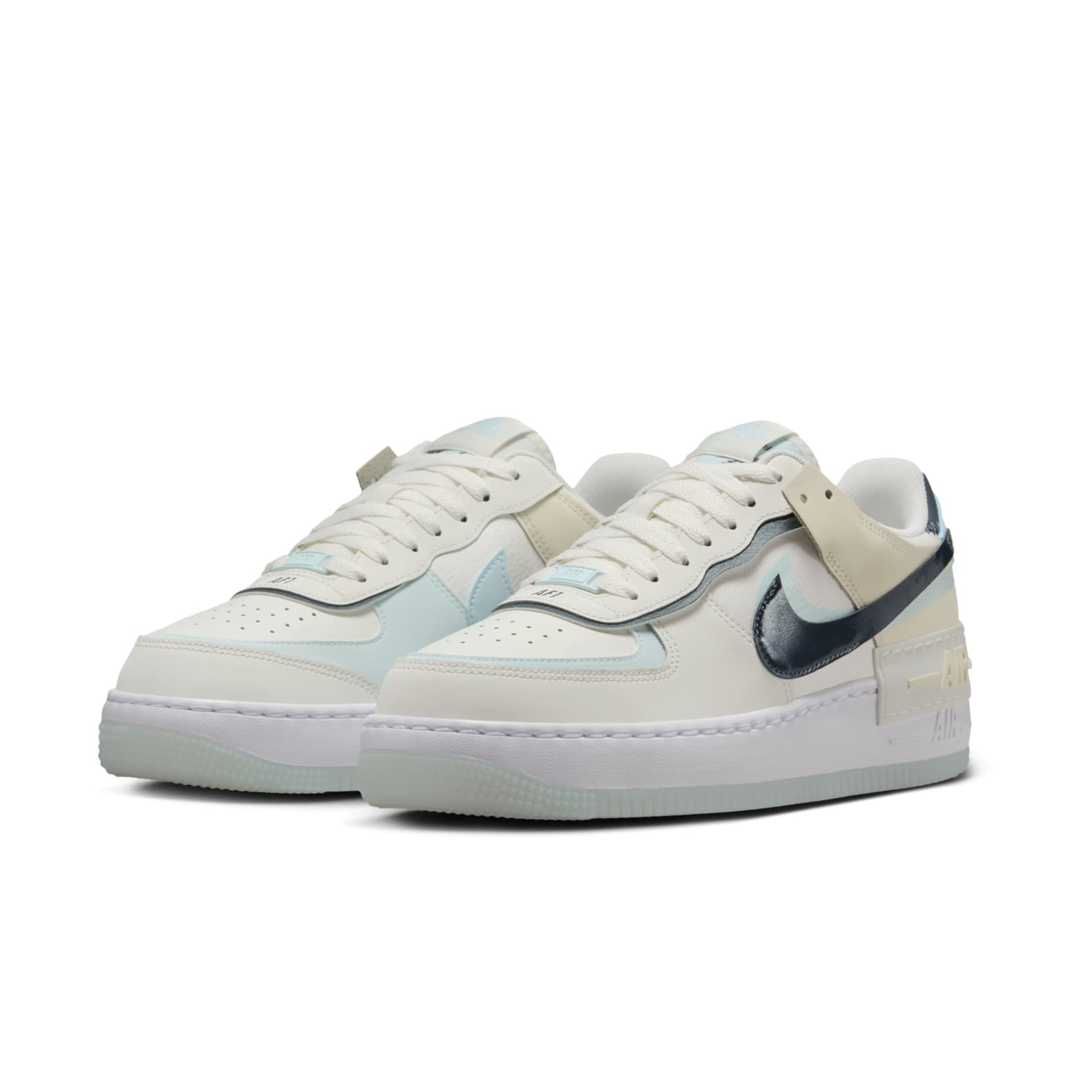 (WMNS) Nike Air Force 1 Shadow 'Glacier Blue' DZ1847-107 - 3