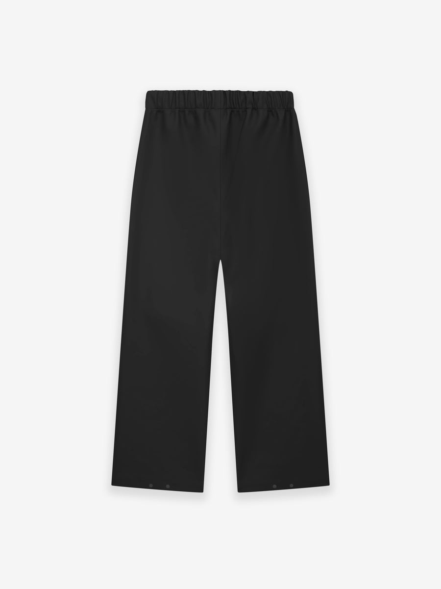 Rubber Knee Pleat Wide Leg Pant - 2