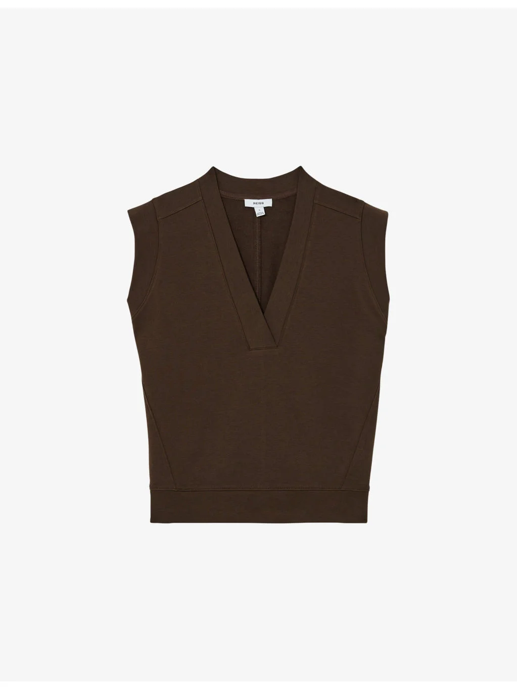 Willa V-Neck Stretch-Jersey Top - 1
