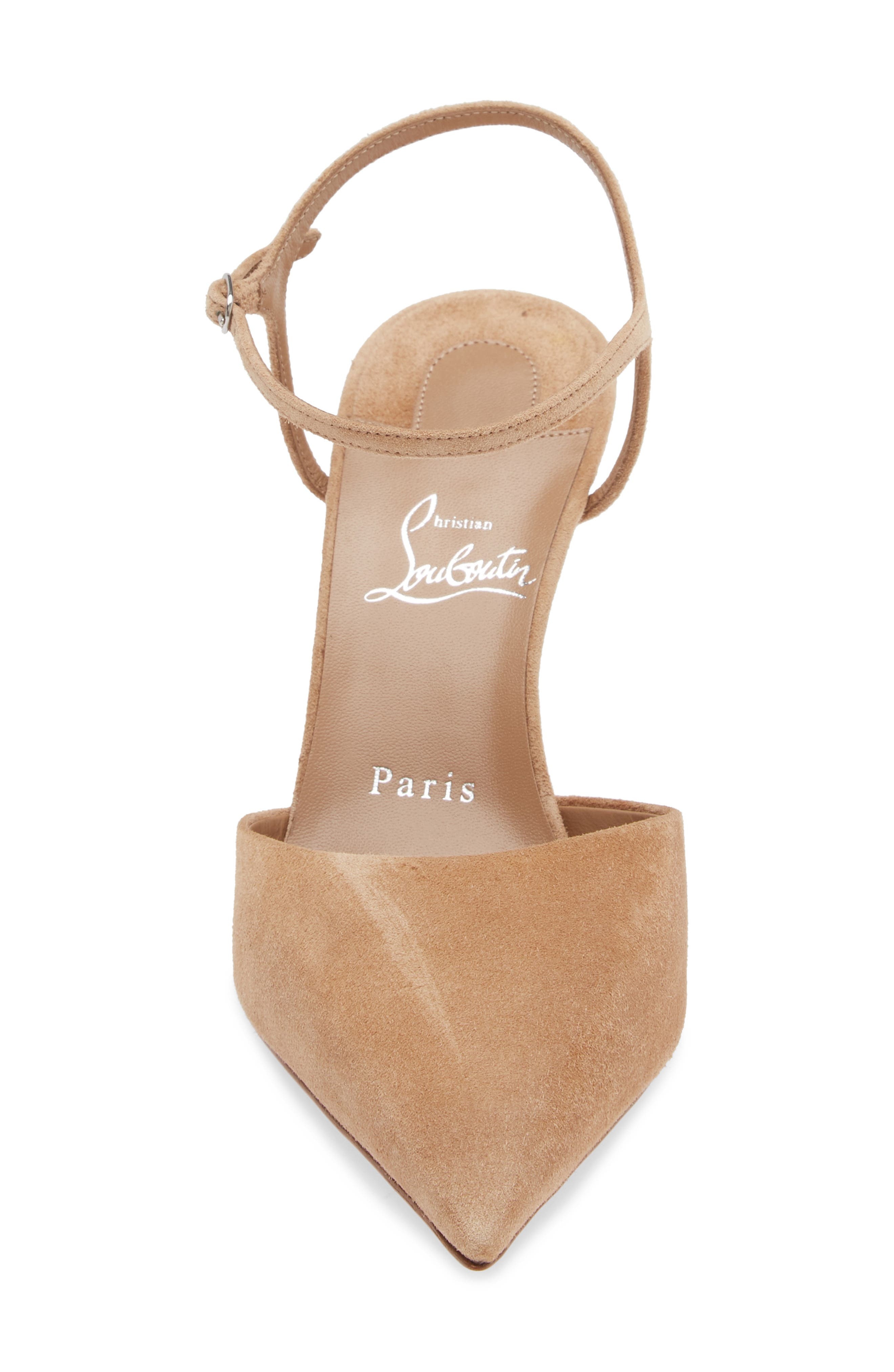 Christian Louboutin Condora Riviera Ankle Strap Pump in Lionne/Lin Lionne at Nordstrom - 4