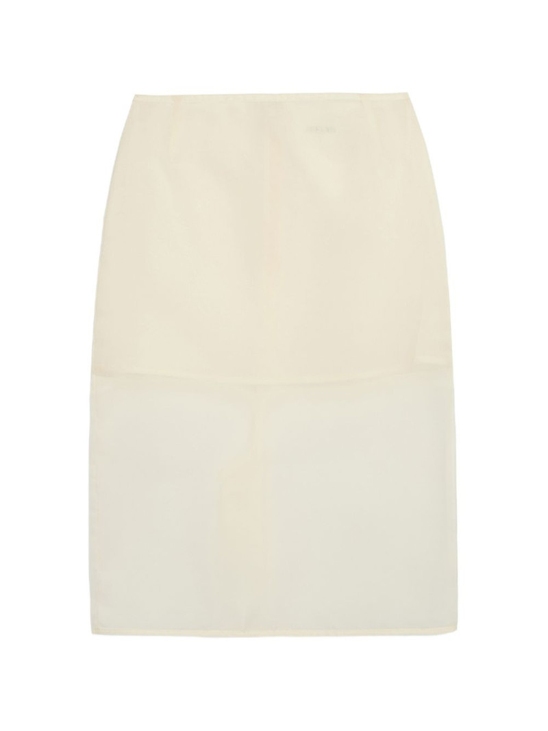 Tyra organza midi skirt 1