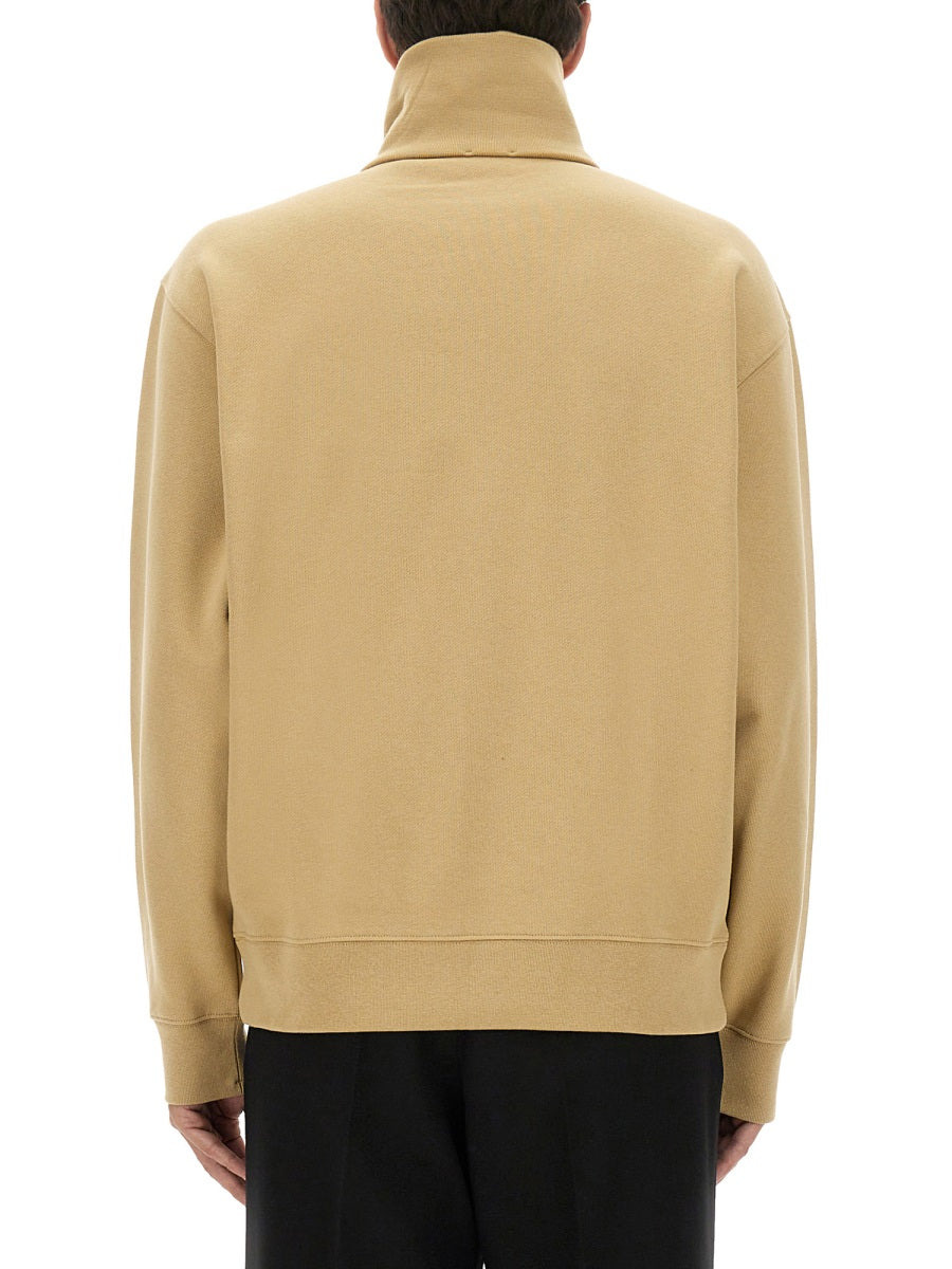 Burberry Men Half Zipper Sweatshirt - 3