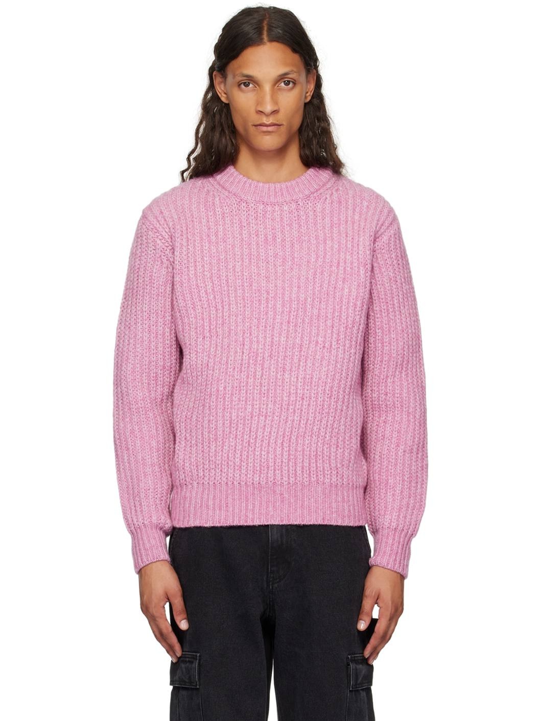 Pink Chunky Sweater - 1