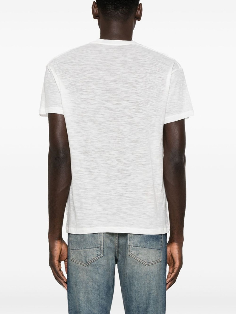 crew-neck cotton-blend T-shirt 4