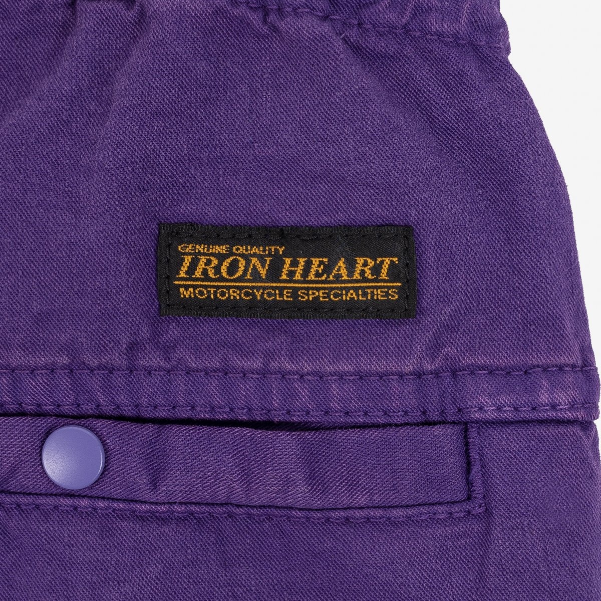 IH-729-PUR Cotton Easy Shorts - Purple - 6