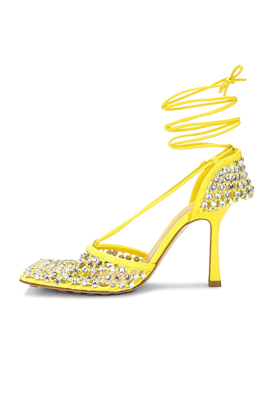 Stretch Lace Up Sandal - 5