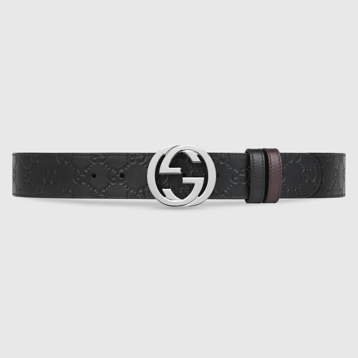 Reversible Gucci Signature belt - 1