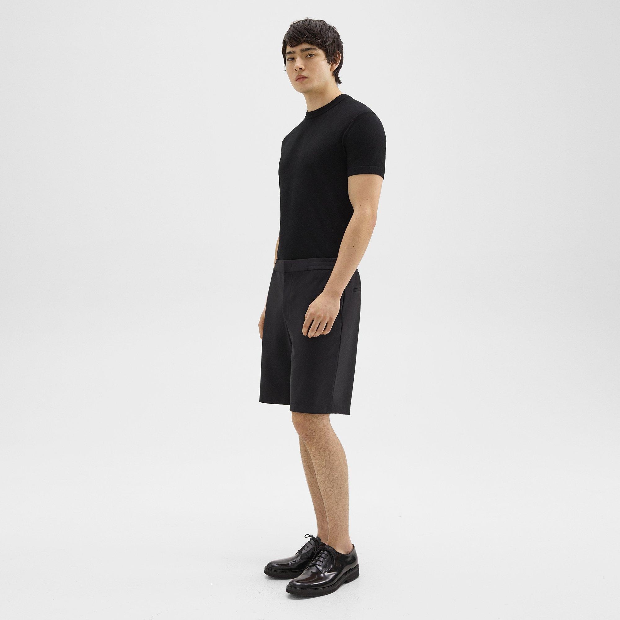 Curtis 9” Drawstring Short in Precision Ponte - 3