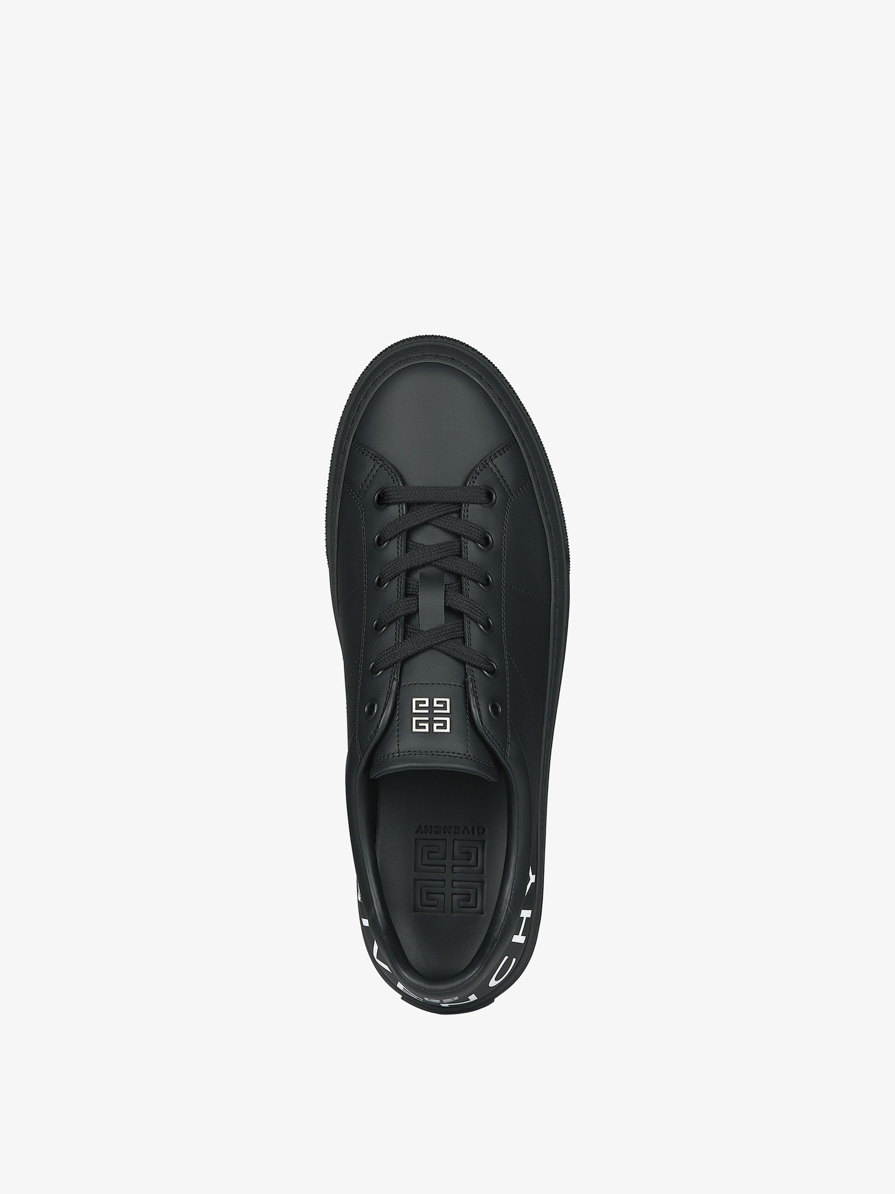 CITY SPORT SNEAKERS IN LEATHER - 4