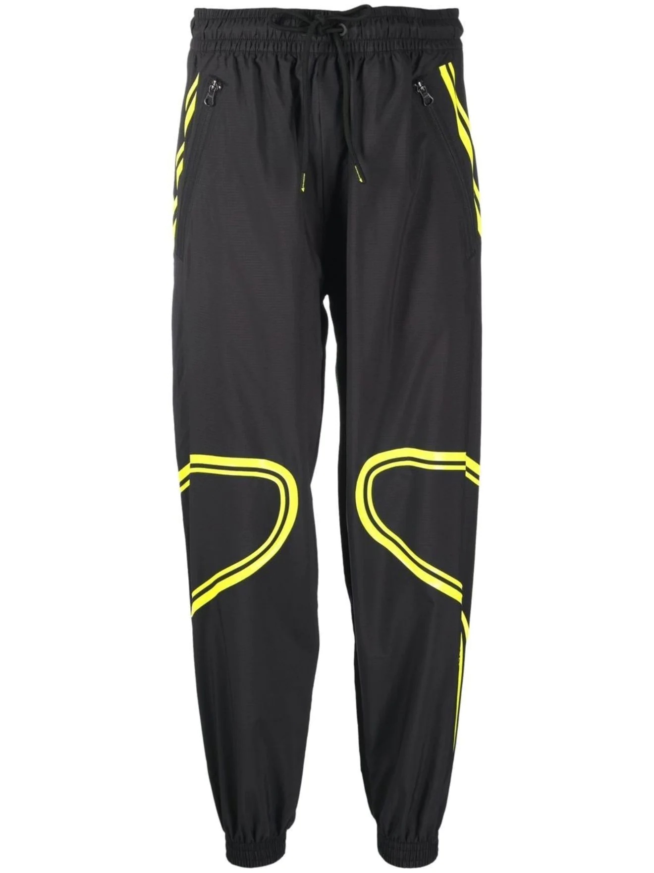 colour-block tracksuit bottoms - 1