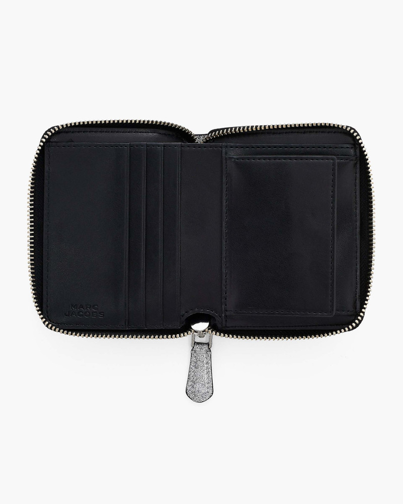 THE COATED GLITTER EVERYDAY SLIM COMPACT WALLET 2