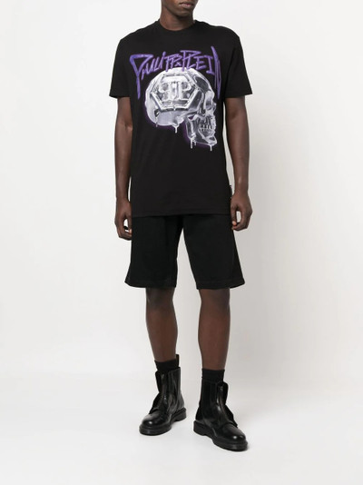 PHILIPP PLEIN skull-print short-sleeve T-shirt outlook