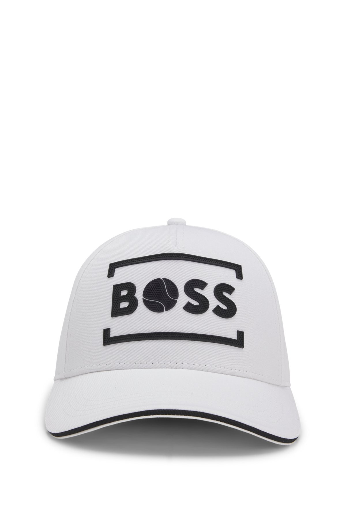COTTON-TWILL CAP WITH TENNIS-INSPIRED LOGO ARTWORK - 2