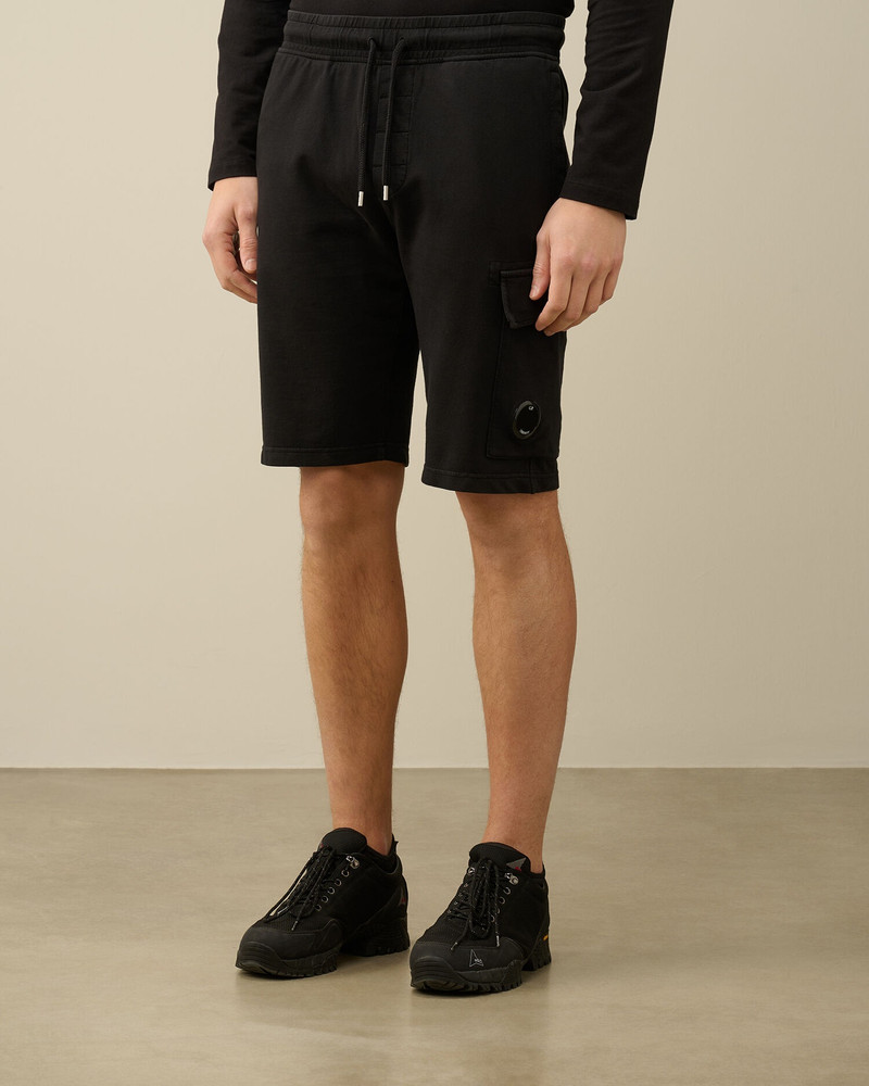 C.P. Company Light Fleece Utility Shorts outlook