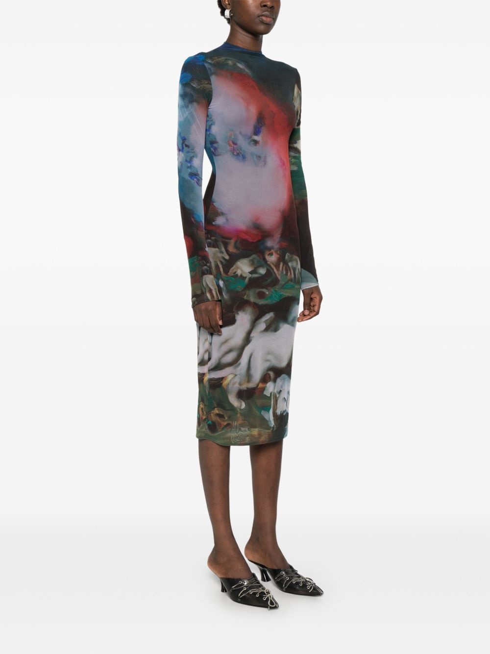 x Ambera Wellmann Impossession midi dress - 3