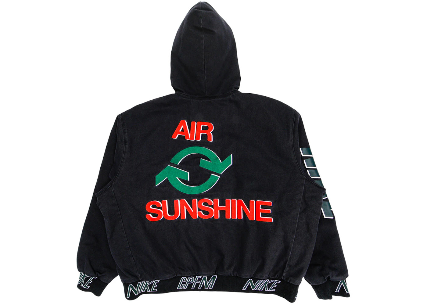 Nike x Cactus Plant Flea Market Work Jacket Black - 1