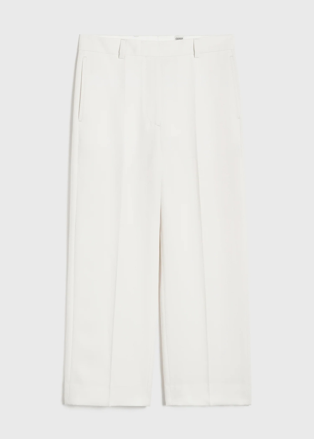 Straight Cropped Trousers - 1