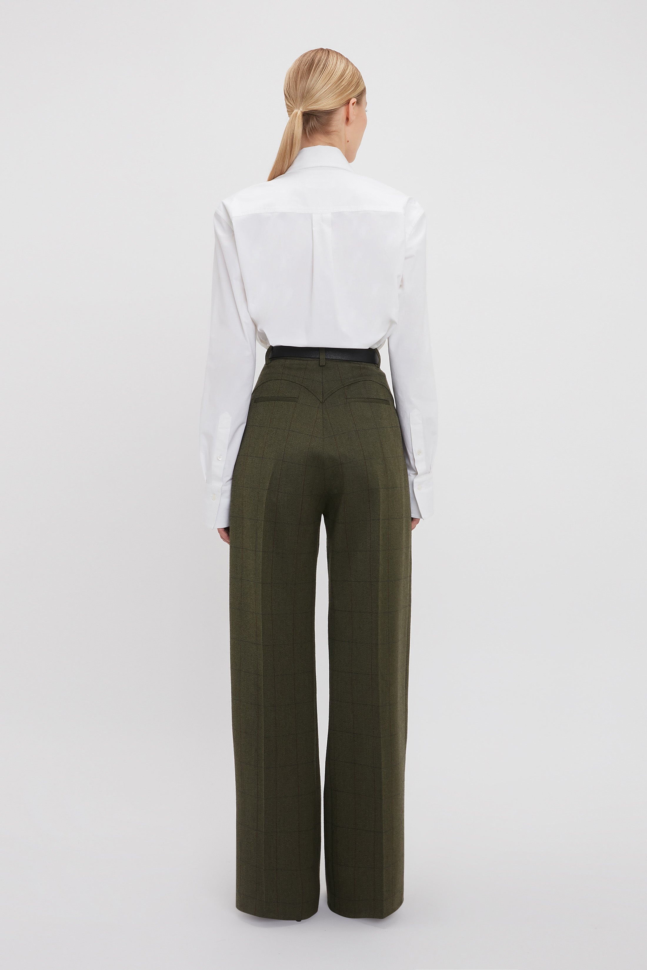 Exaggerated Collar Shirt In White - 5