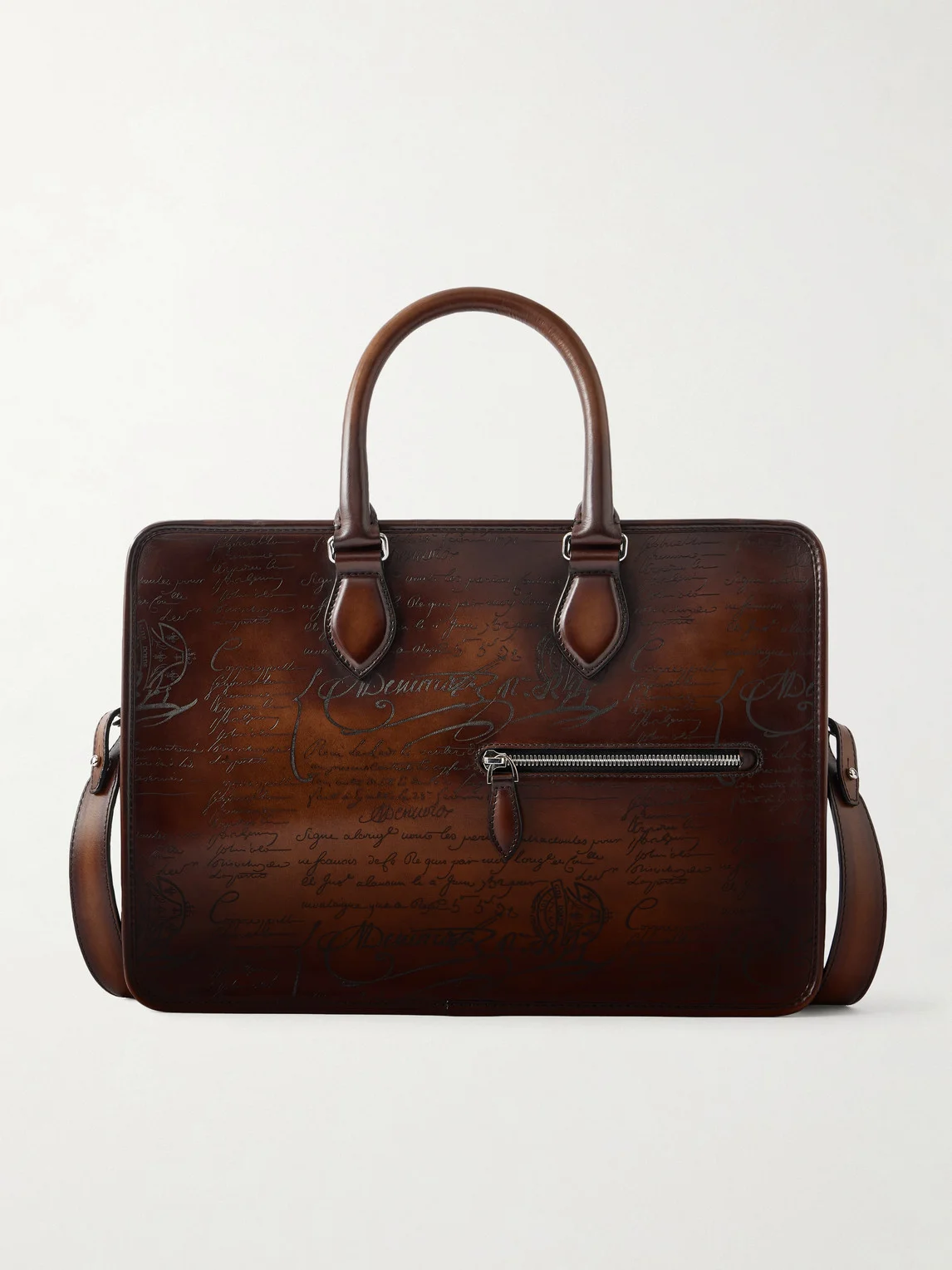 Un Jour Mini Venezia Leather Briefcase - 1