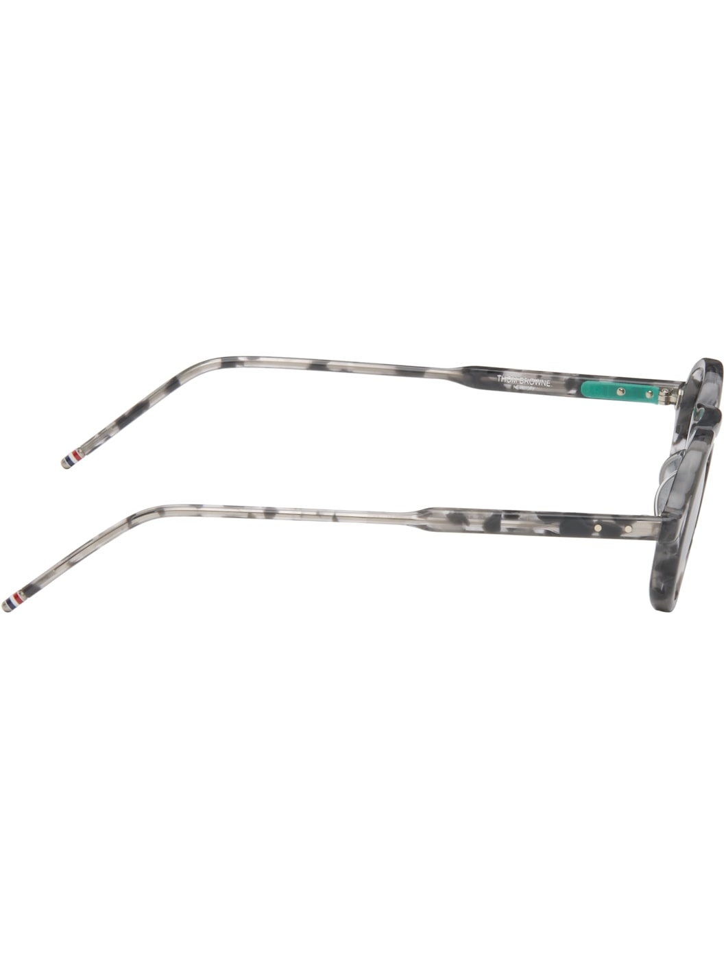 Gray Round Sunglasses - 2