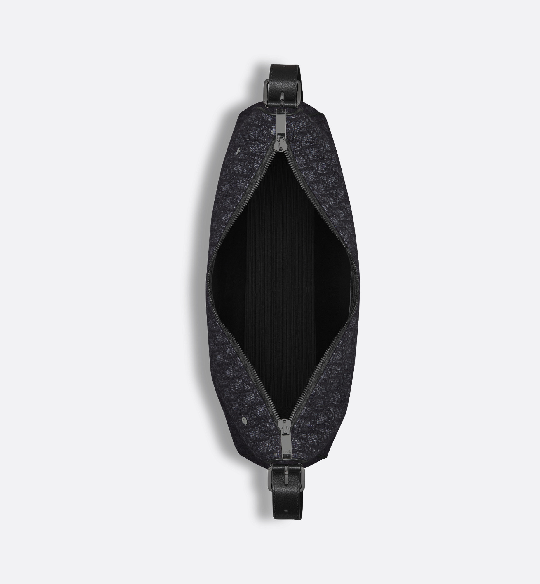 Large Dior Slider Zipped Hobo Bag - 6