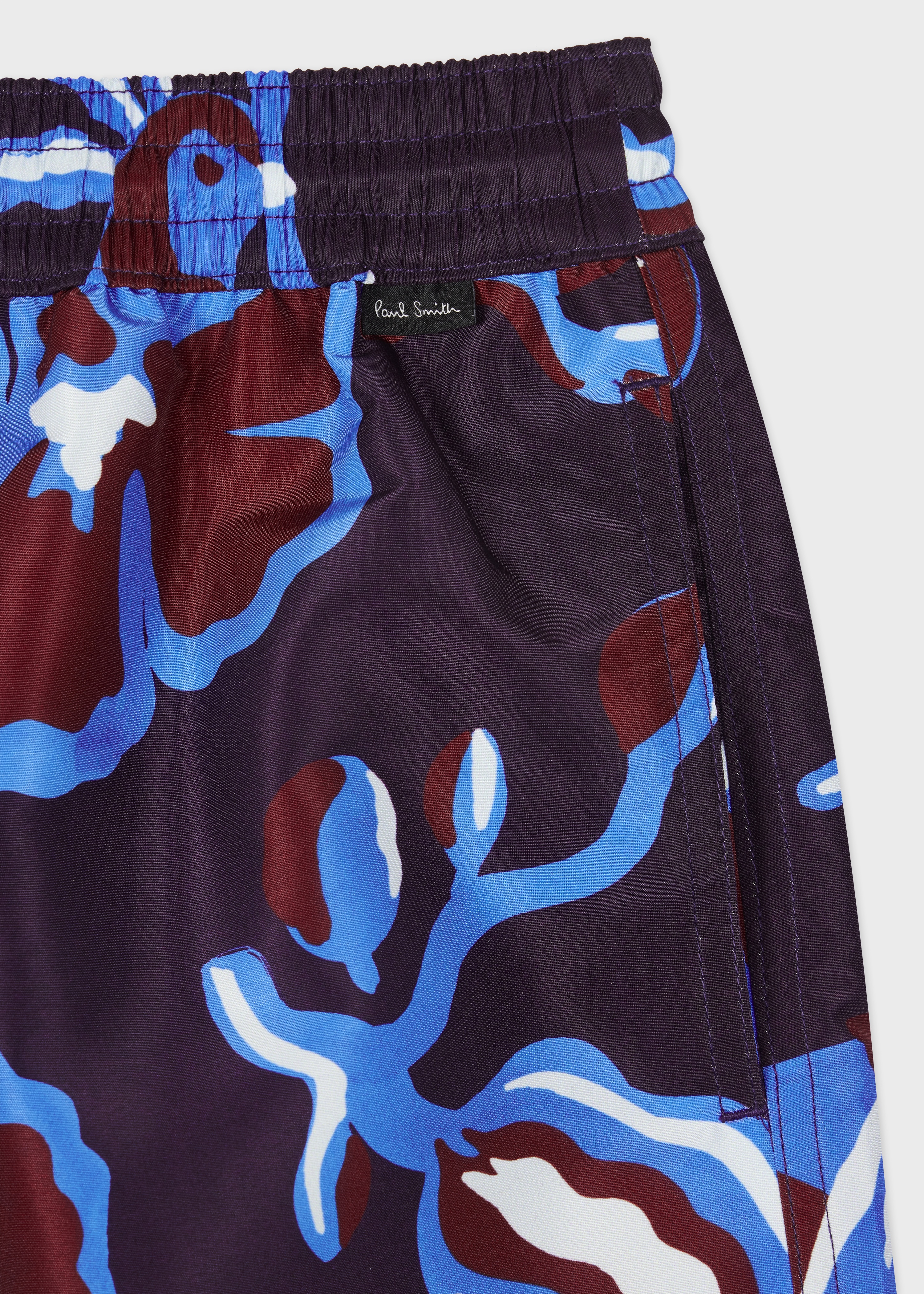 Dark Purple 'Bohemia' Swim Shorts - 3