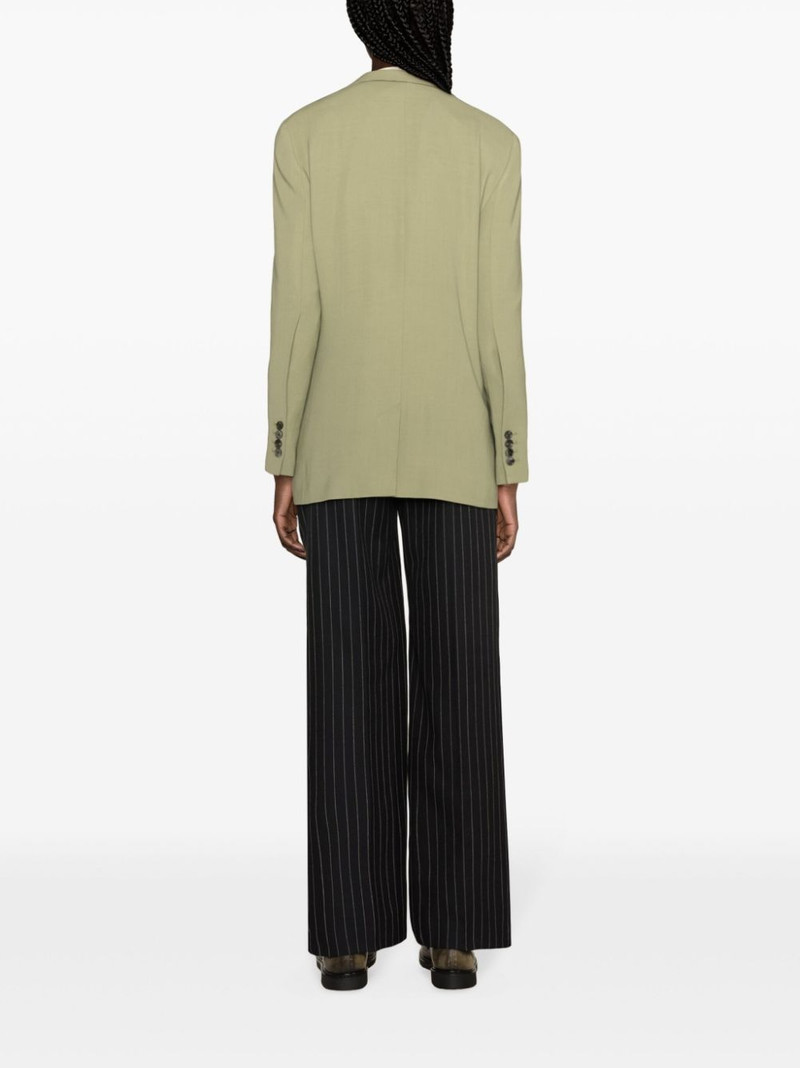 single-breasted textured blazer 4