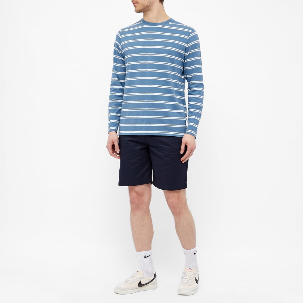 Wood Wood Long Sleeve Peter Striped Tee - 6