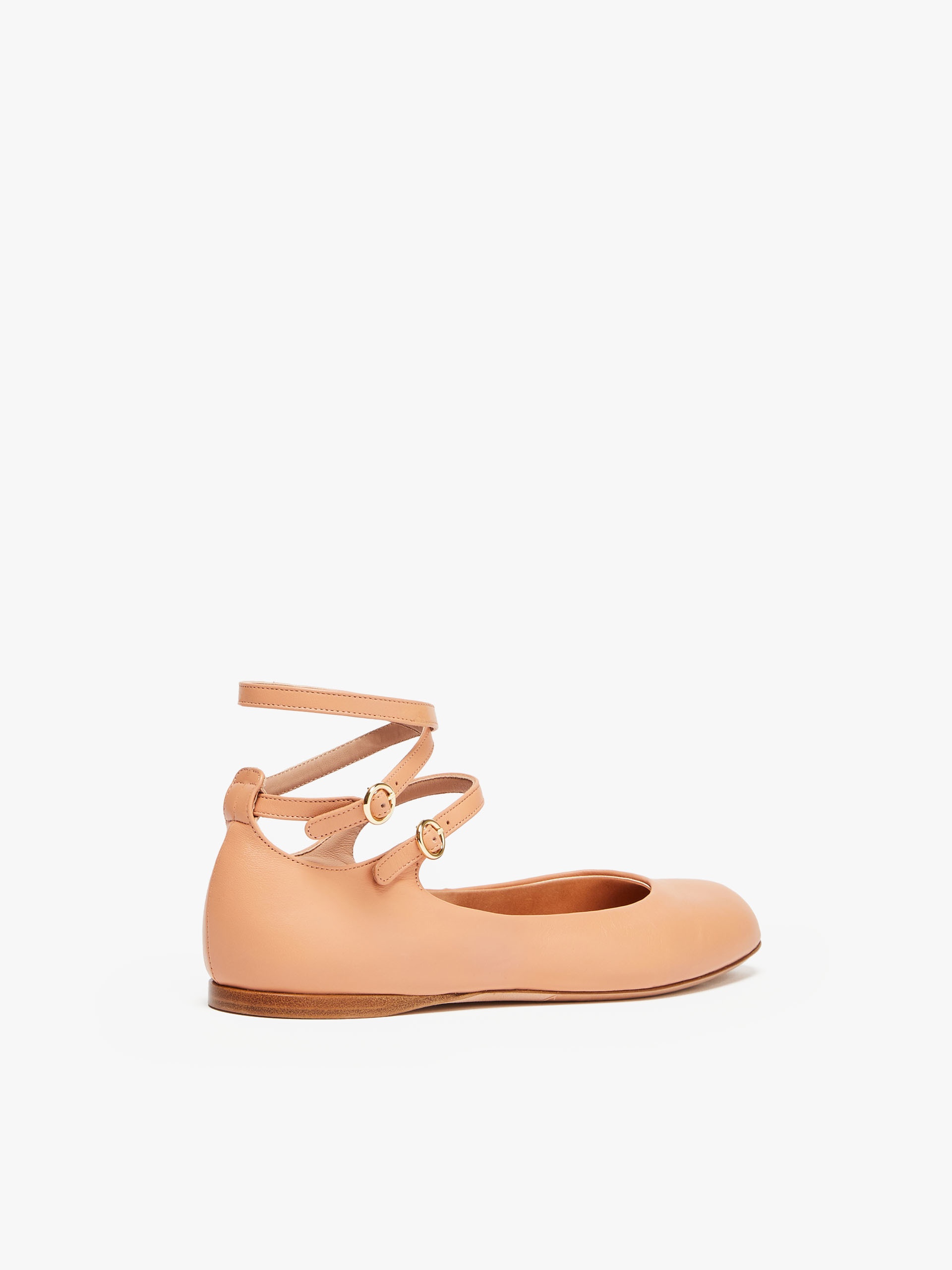 NORMABALLET Nappa leather ballet flats - 3