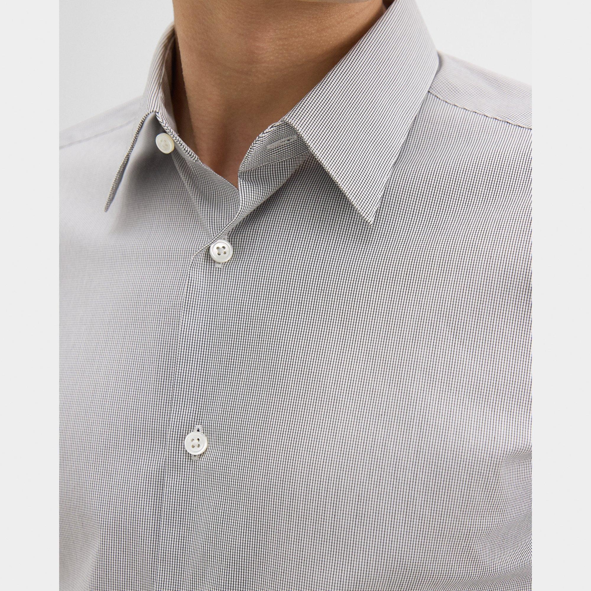 Sylvain Shirt in Checked Poplin - 5