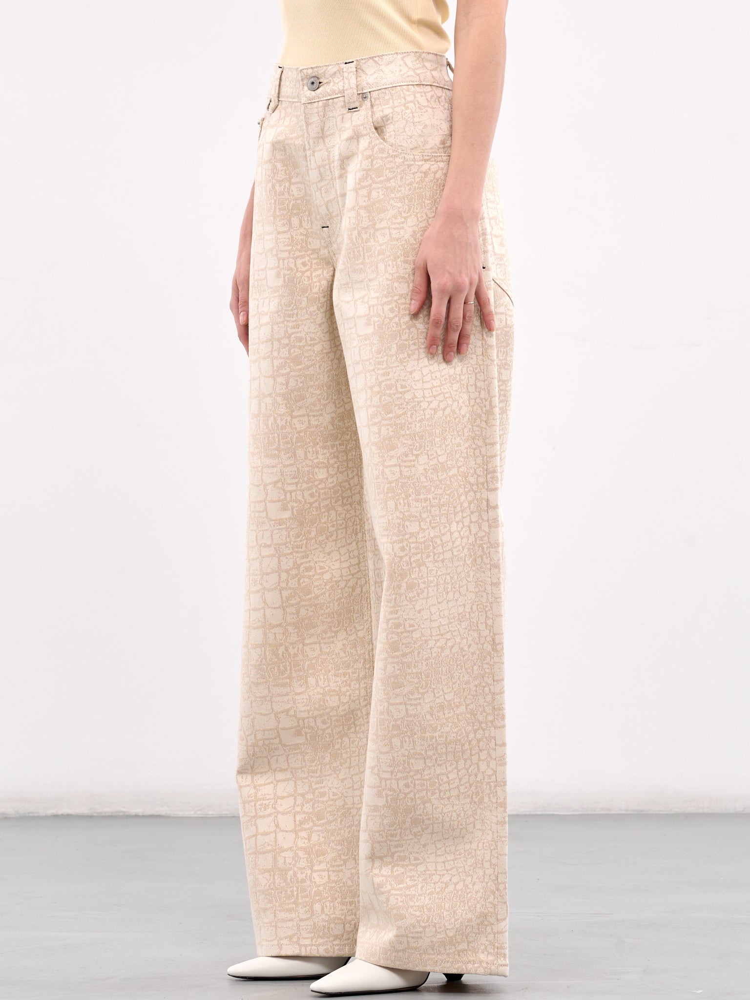 The Wide De-Nîmes Denim Pants - 2