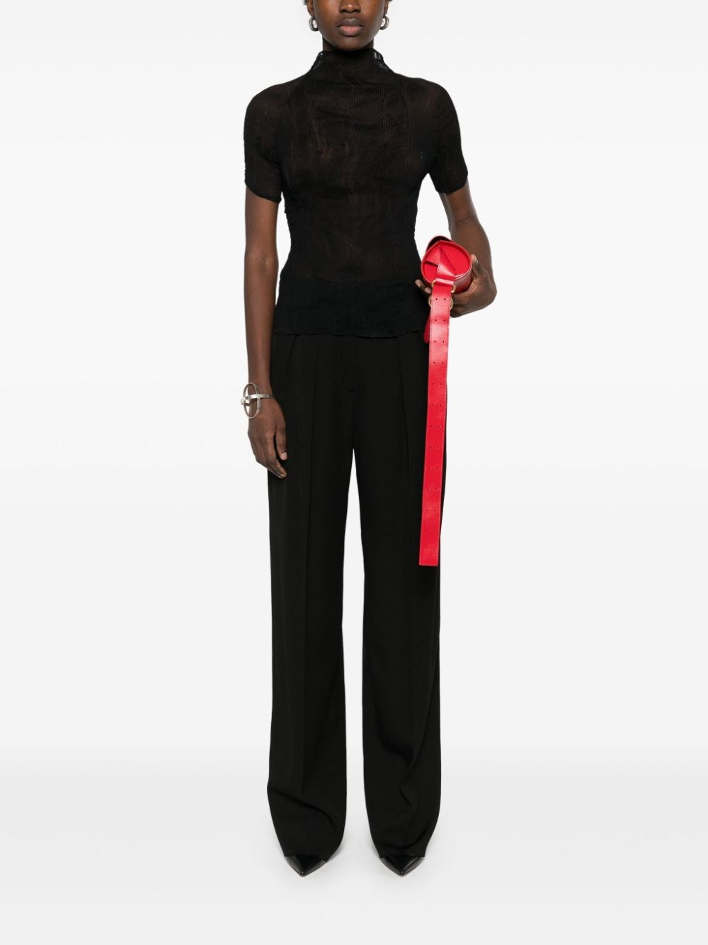 Straight-leg trousers - 5