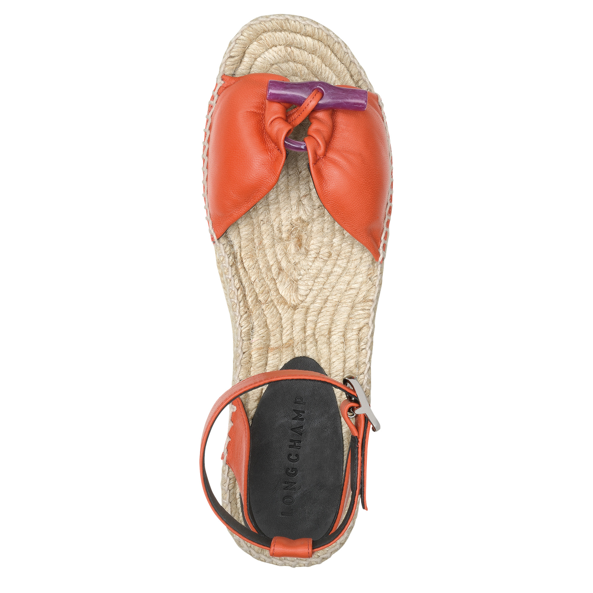 Roseau Wedge espadrilles Sienna - Leather - 3