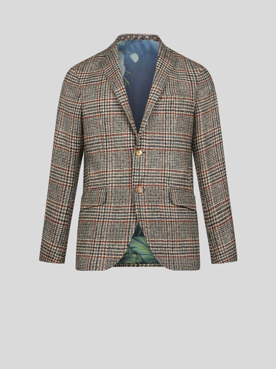 WOOL AND ALPACA WOOL BLAZER - 1
