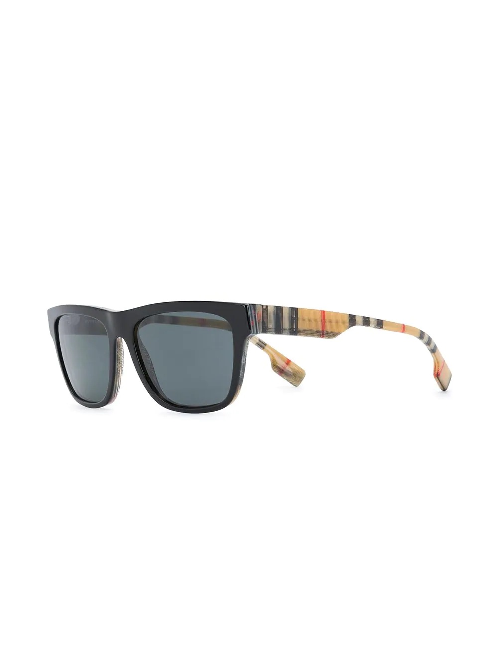 Vintage Check square frame sunglasses - 2