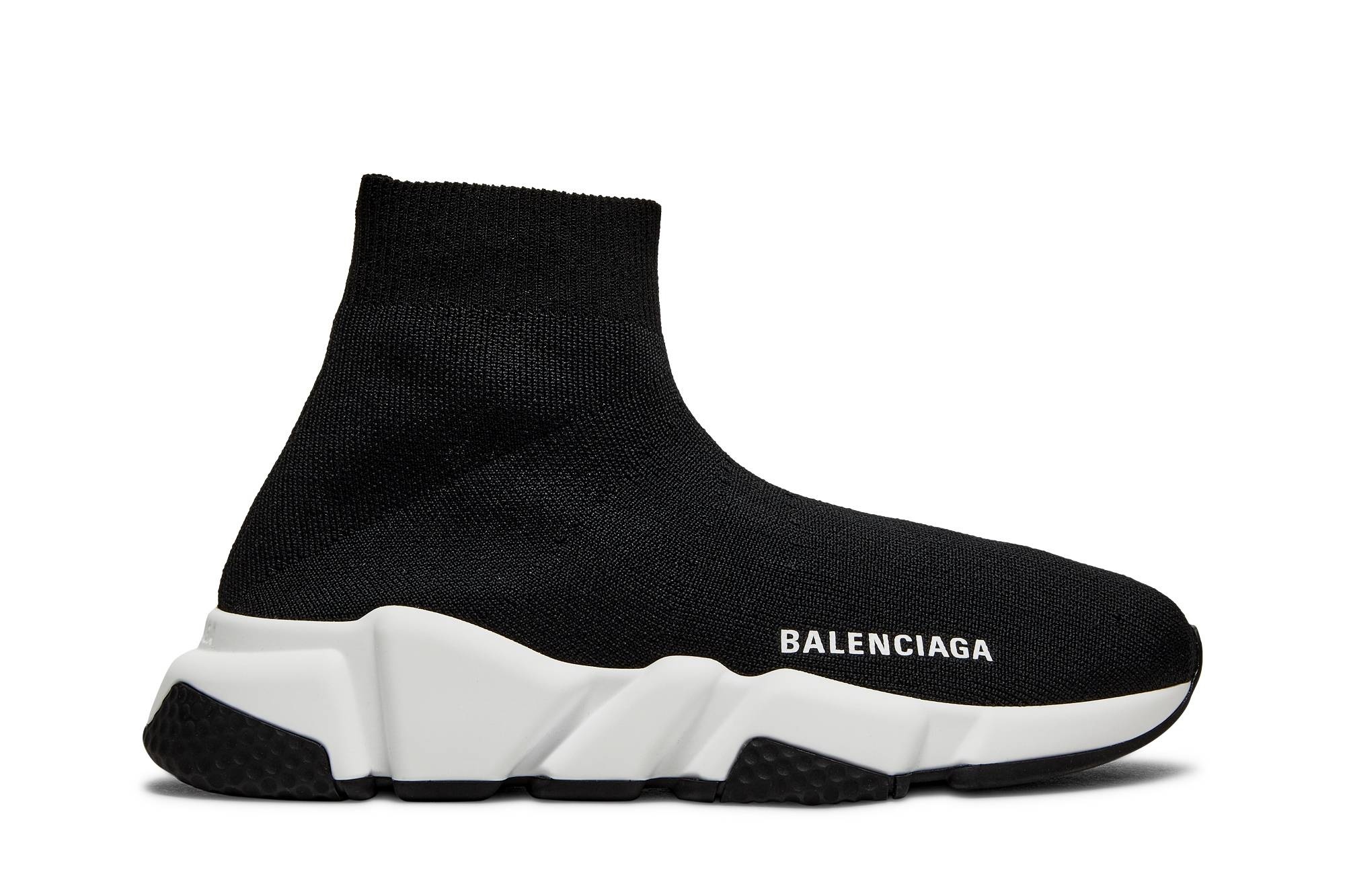 Balenciaga Wmns Speed Sneaker 'Black White' - 1