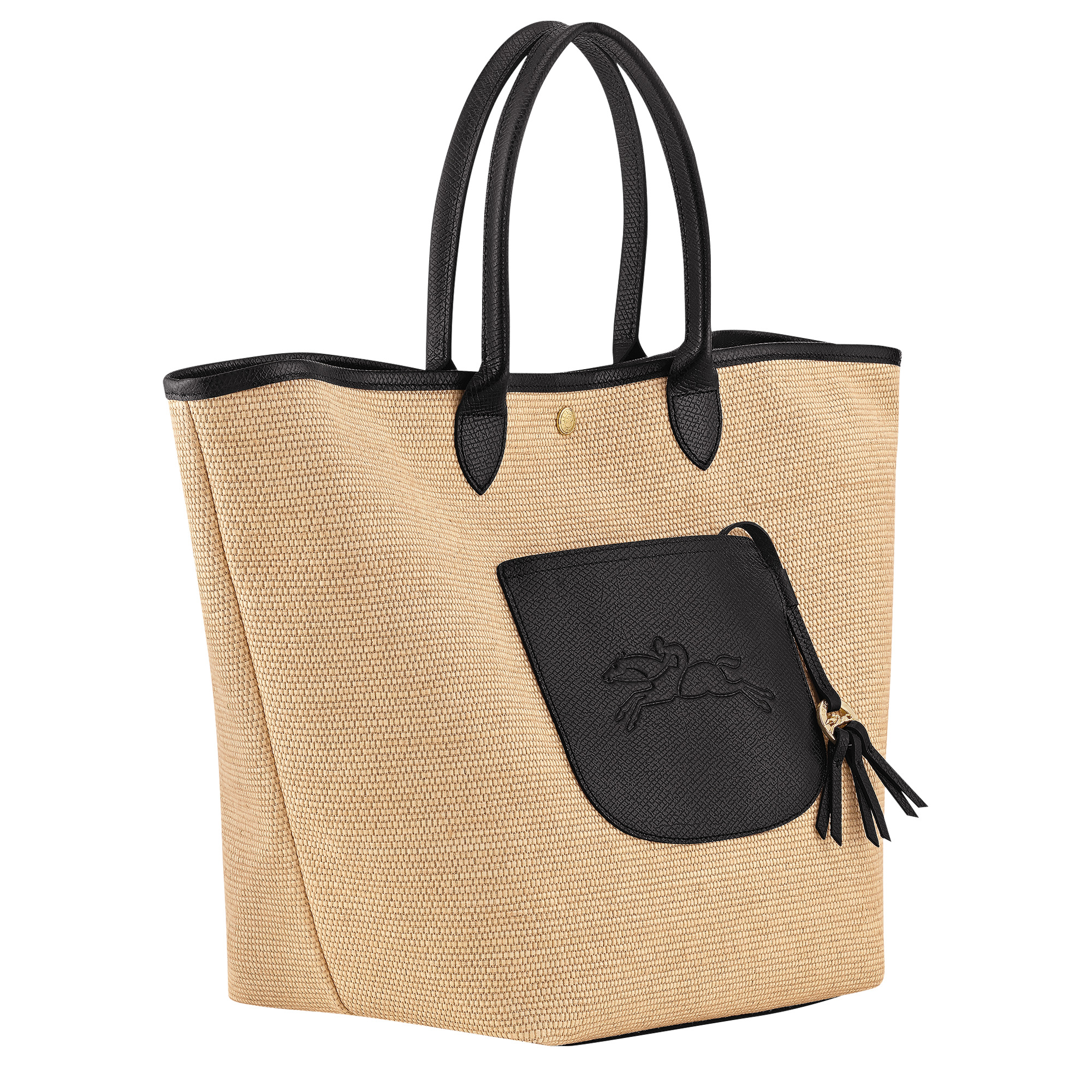 Le Pliage Collection L Basket bag Black - Canvas - 3