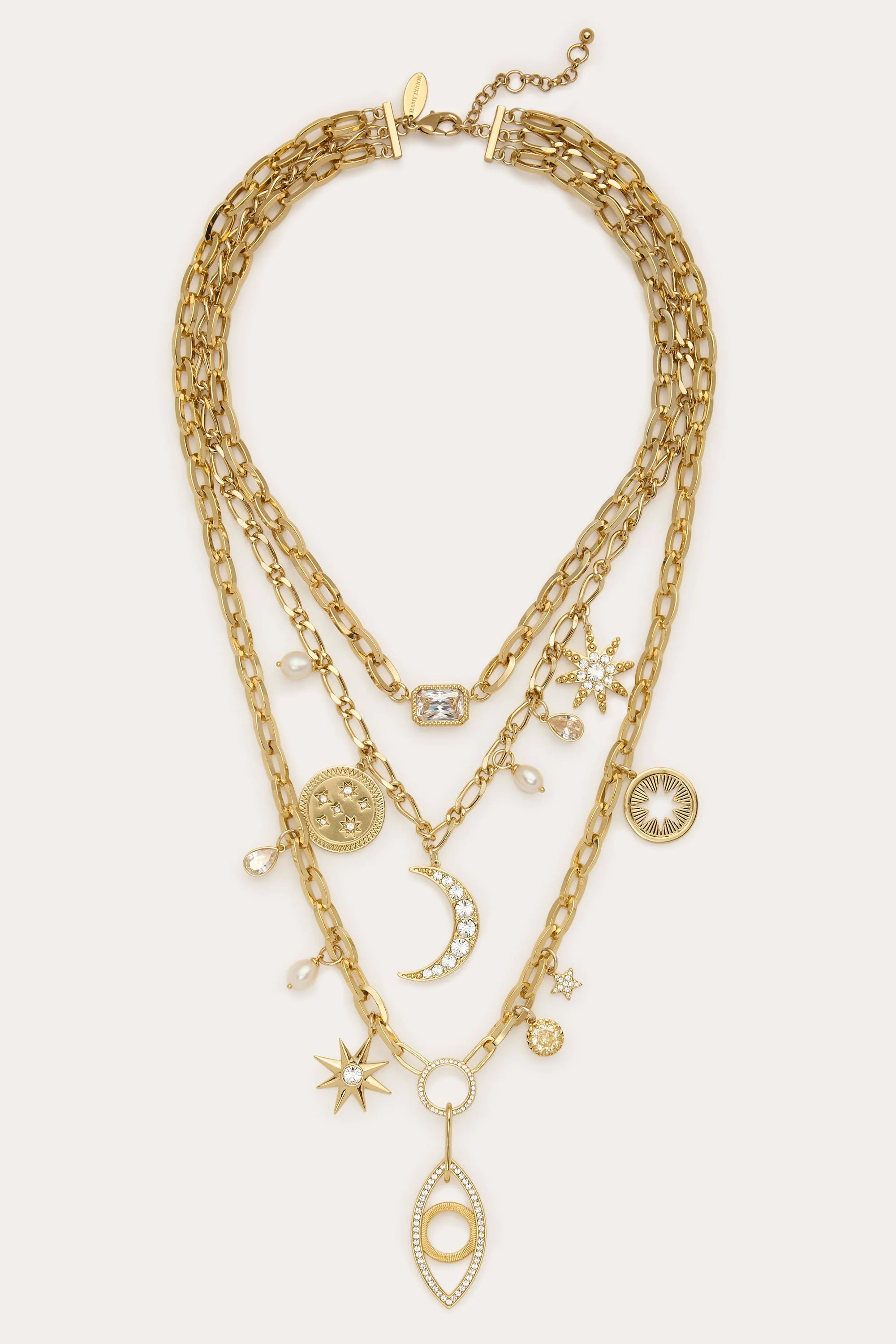 Kahleah Layered Charm Necklace - 1