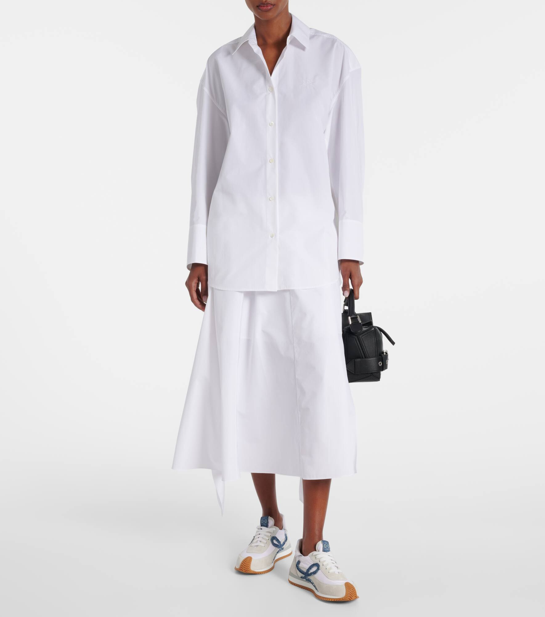 Cotton poplin shirt - 2