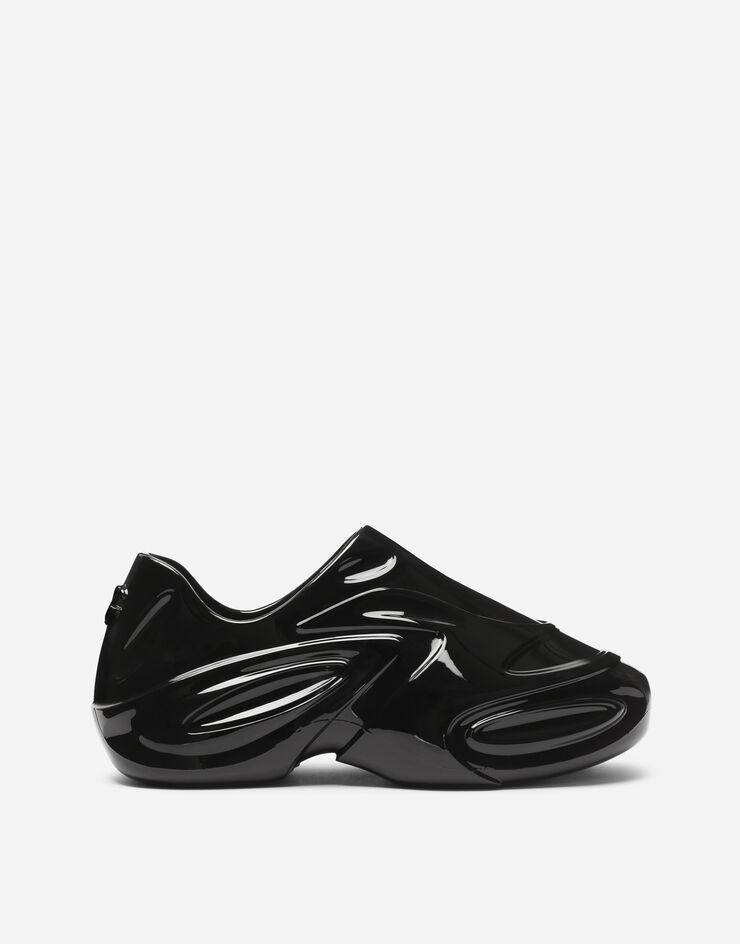Shiny lacquered rubber Toy sneakers - 1