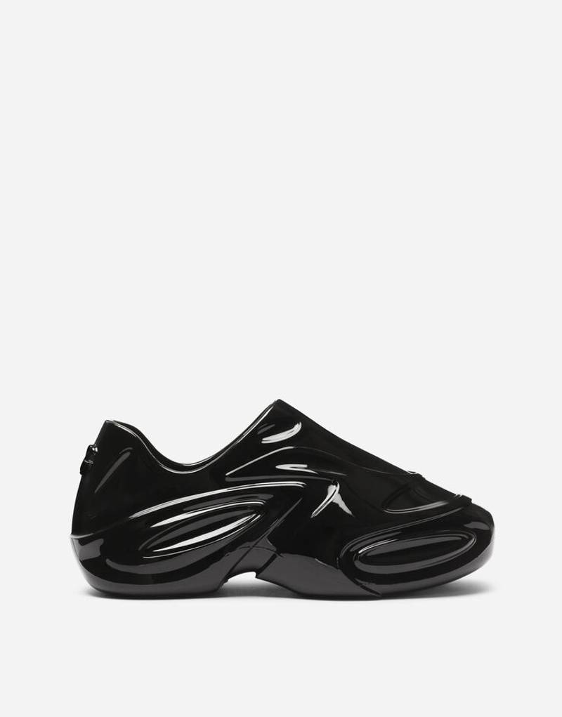 Shiny lacquered rubber Toy sneakers 1